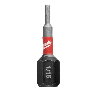 SHOCKWAVE? Impact Hex 1/16" Insert Bits (Bulk 25)