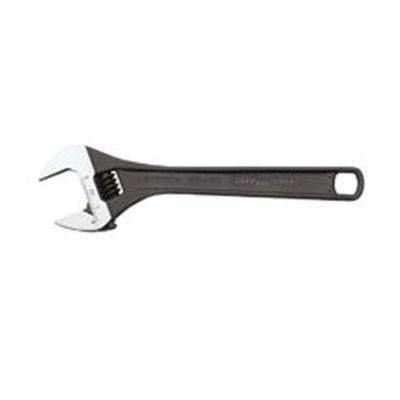 CHANNELLOCK Adjustable Wrench 12 in. Black
