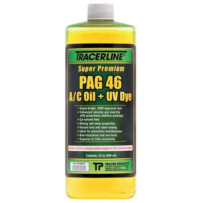 32 oz. Bottle PAG 46 A/C Oil with Dye