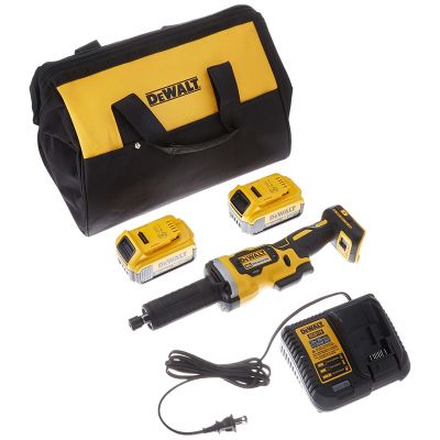 DeWalt Cordless 20V MAX 1-1/2 in. Die Grinder w/ (2) 4.0 Ah Batteries Kit