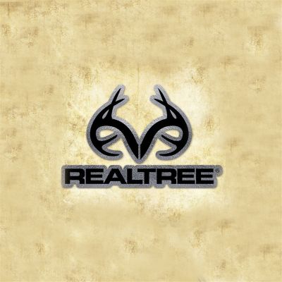 Realtree Antler Logo Die Cut Decal 4 x 6 CH
