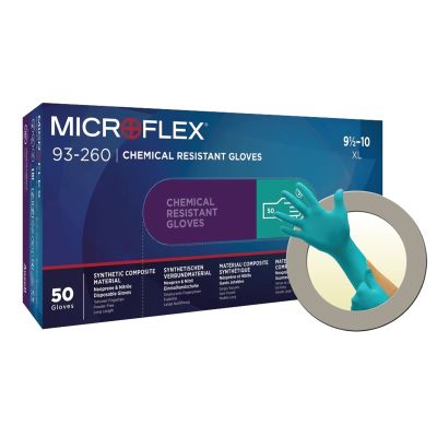 GLOVE 93-260 CHEM RESIST X-SMALL 50PK