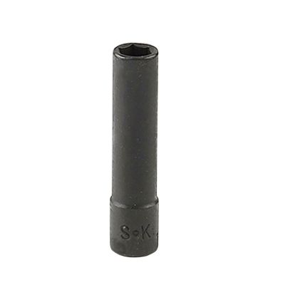 6mm 1/4" Drive 6-Point Deep Metric Impact Socket