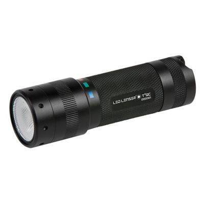 T2Qc "Quattro Colour" Hunting and Fishing Flashlight (Normal White Light, Red Light for Glare-Free Night, Green Light for Observing Game and Blue Light for Tracking)