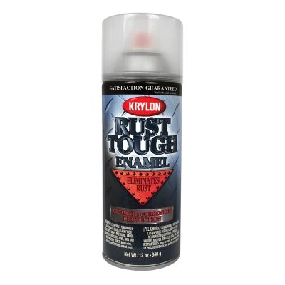 Krylon Rust Tough Rust Preventive Enamels; Gloss Clear; 12 oz. Aerosol