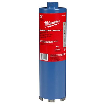 3-1/2" Dry Core Masonry Bit