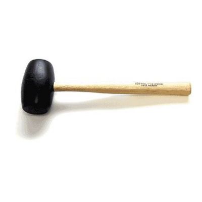 22 oz. Rubber Mallet w/ Hickory Handle