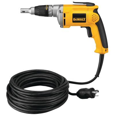DeWalt 4,000 RPM VSR Drywall Screwgun w/ 50 ft. Cord and Twist Lock
