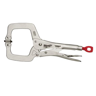 MIlwaukee 11 in. TORQUE LOCK Locking C-Clamp Swivel Jaws