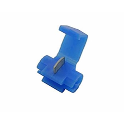 18-14 Blue Quick Splice Connector 100 Pcs