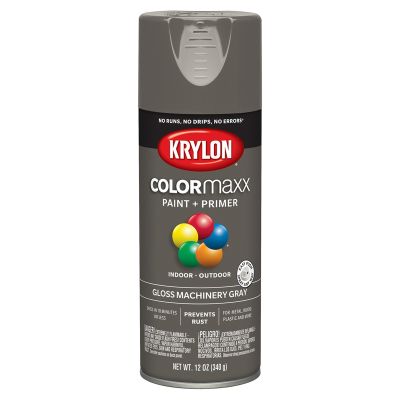 Gloss Machinery Gray; 12 oz. Aerosol