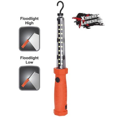Bayco Multi-Purpose Rechargeable Floodlight With Magnetic Hooks - Red