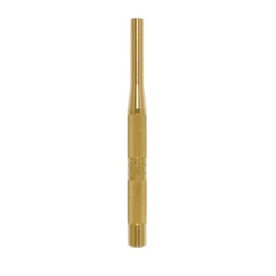 Mayhew Brass Punch Pin, 1/2 x 2 x 6 on .625 Round