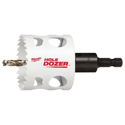 2-1/8" HOLE DOZER Bi-Metal Hole Saw with Arbor