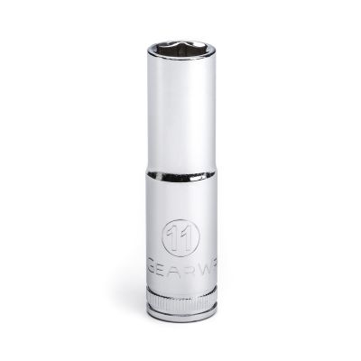 3/8" Drive 6 Point Deep Metric Socket 11mm