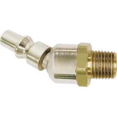 Industrial Swivel Ball Connector 1/4 inch MPT, Display