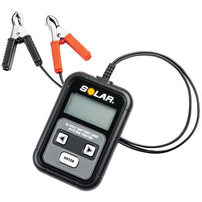 Solar 12V Battery and System Tester