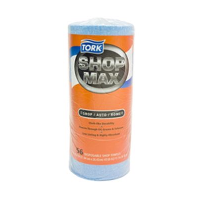 Tork Advanced Shop Max DRC Wipers Blue Roll - 10.4x11" - 1 - 30/60 count