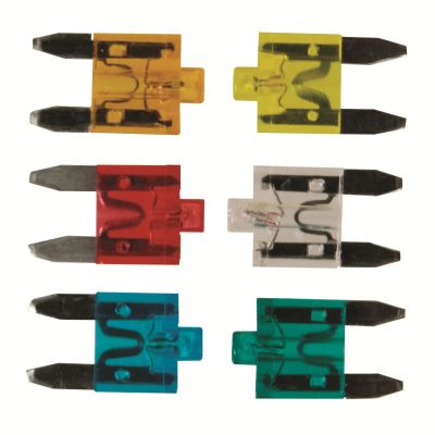 25 AMP Clear Smart Glow Mini Fuse 2 Pcs