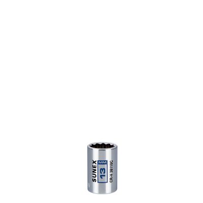 Sunex Tools 13 mm Chrome Socket 12-Point