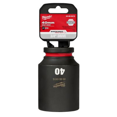 SHOCKWAVE Impact Duty? 3/4"Drive 40MM Deep 6 Point Socket