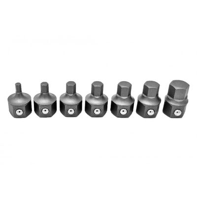 7 Pc. Stubby Metric Hex Bit Set