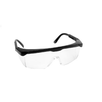 Wilmar 1127 Safety Glasses with Black Frame and Clear Lens (EA)