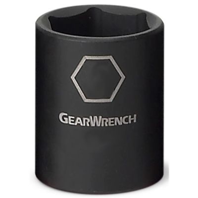 1/2" Drive 6 Point 9mm Standard Impact Socket