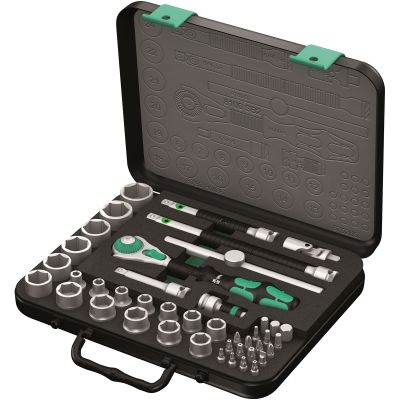 43-Piece 3/8 in. Speed Zykop Metric Ratchet Set