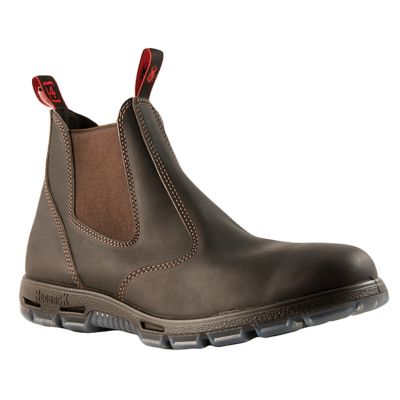 Redback Boots Easy-Escape Dark Brown Slip-On 14UK (15US)