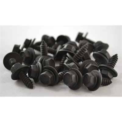 Black Phosphate Finish Sheet Metal Screw, 6.3  1.81 x 20mm (25/Bag)