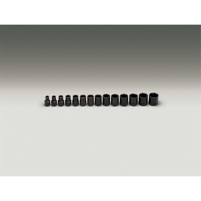 3/8"Dr 6PtStdImpMM Skt Set 14P