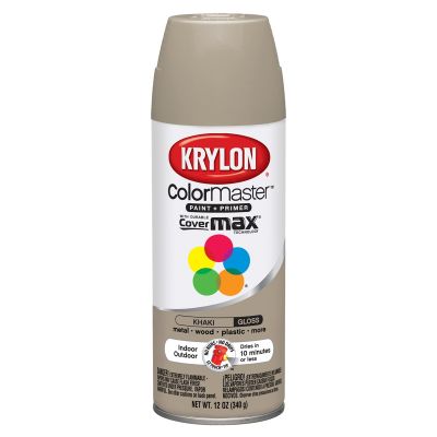 Krylon Colormaster Paint; Khaki; 12 oz. Aerosol
