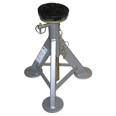 6 Ton Jack Stands (Pair), Flat Rubber Top, 3 Tons Each