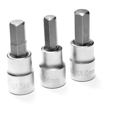 3pc 3/8" Dr Brake Caliper Bit
