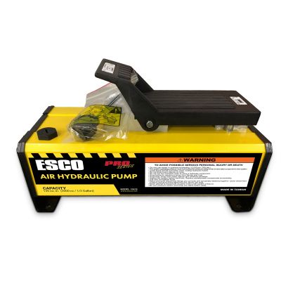 Pro Series 10,000 Psi Air Hydraulic Aluminum Pump, 1/2 Gallon, 135 Cu In, 2000 cc Capacity
