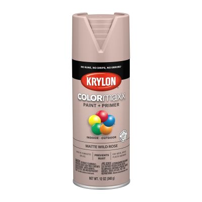 Krylon Fusion All-In-One Paint + Primer, Matte Wild Rose