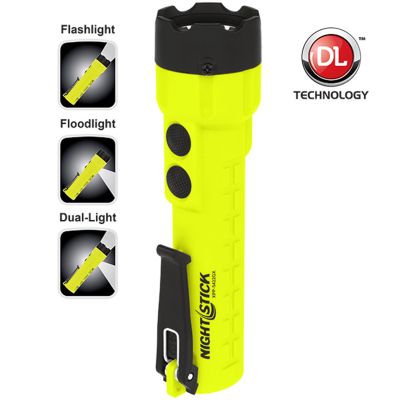 Bayco X-Series Intrinsically Safe Dual-Light Flashlight