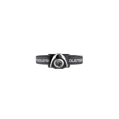 SEO5.2-Gray (AAA) Battery Powered Flashlight with Range of 120m, Low Battery Indicator and Transport Locking Device