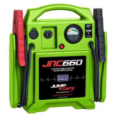 Battery Jump Starter, 1700 Peak Amp, 12V, HI VIZ Green