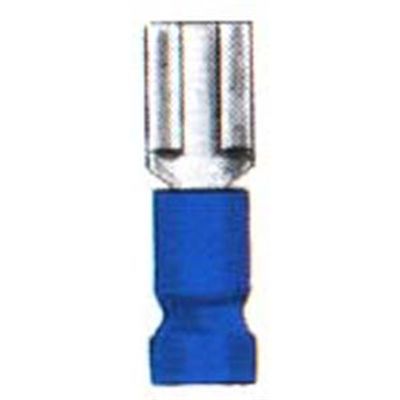 1/4" Female Insulated Vinyl Blue Quick Disconnect (100/Bag)