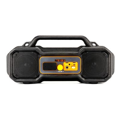 Waterproof JobSite Magnetic Boombox BT Speaker