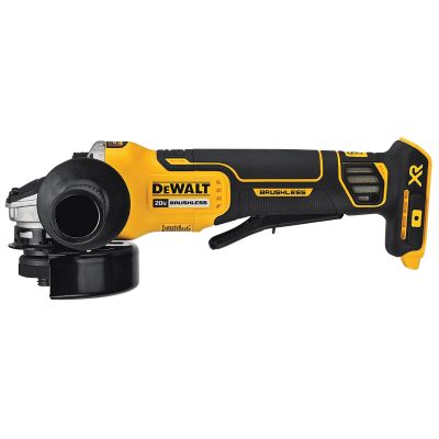 DeWalt 20V MAX XR 4.5 in. Paddle Switch Small Angle Grinder w/ Kickback Brake (Bare Tool)