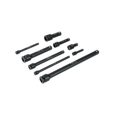 9-PC ASSORTED IMPACT EXTENSION BAR S