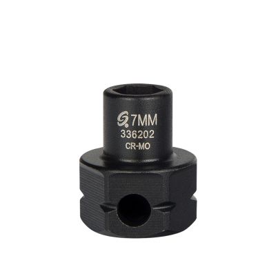 Sunex Tools 3/8 in. Drive 6-Point Low Profile Impact Socket w/ Hex Shank, 7 mm