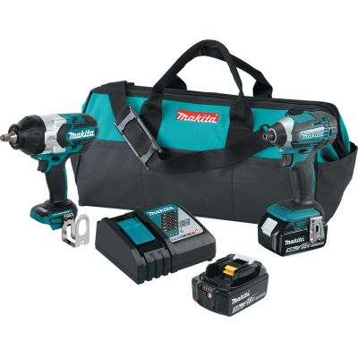 Makita 18V LXT Li-Ion 3.0 Ah 2-Piece Combo Kit
