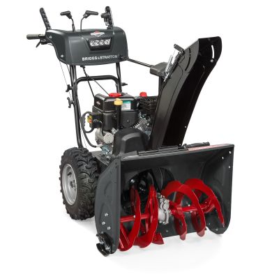 Briggs and Stratton 24 in. Snow Thrower, Dual Trigger Steering, 9.5 TP
