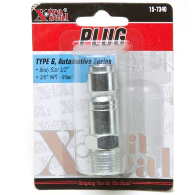 1/2" TRUFLATE "G" PLUG, 3/8" MPT