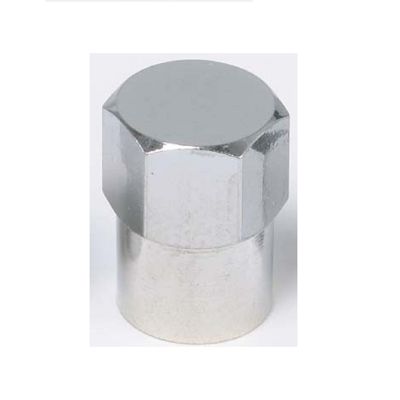 Chromed Long Skirted Plastic Sealing Cap (Box of 100)