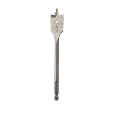Flat Boring Bit 7/8" x 6"